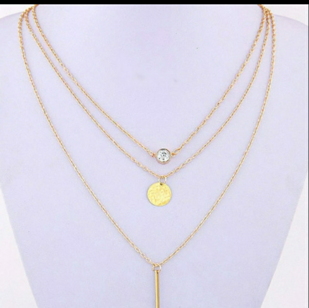 BOHO MULTILAYER NECKLACE - Picture 1 of 3